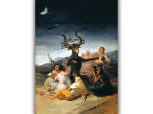 Репродукция Шабаш ведьм (Франсиско Гойя), 40x60 см цена и информация | Картины | 220.lv