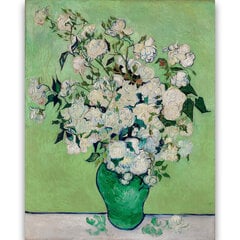 Репродукция Розы (1890) (Винсент Ван Гог), 30x40 см цена и информация | Картины | 220.lv