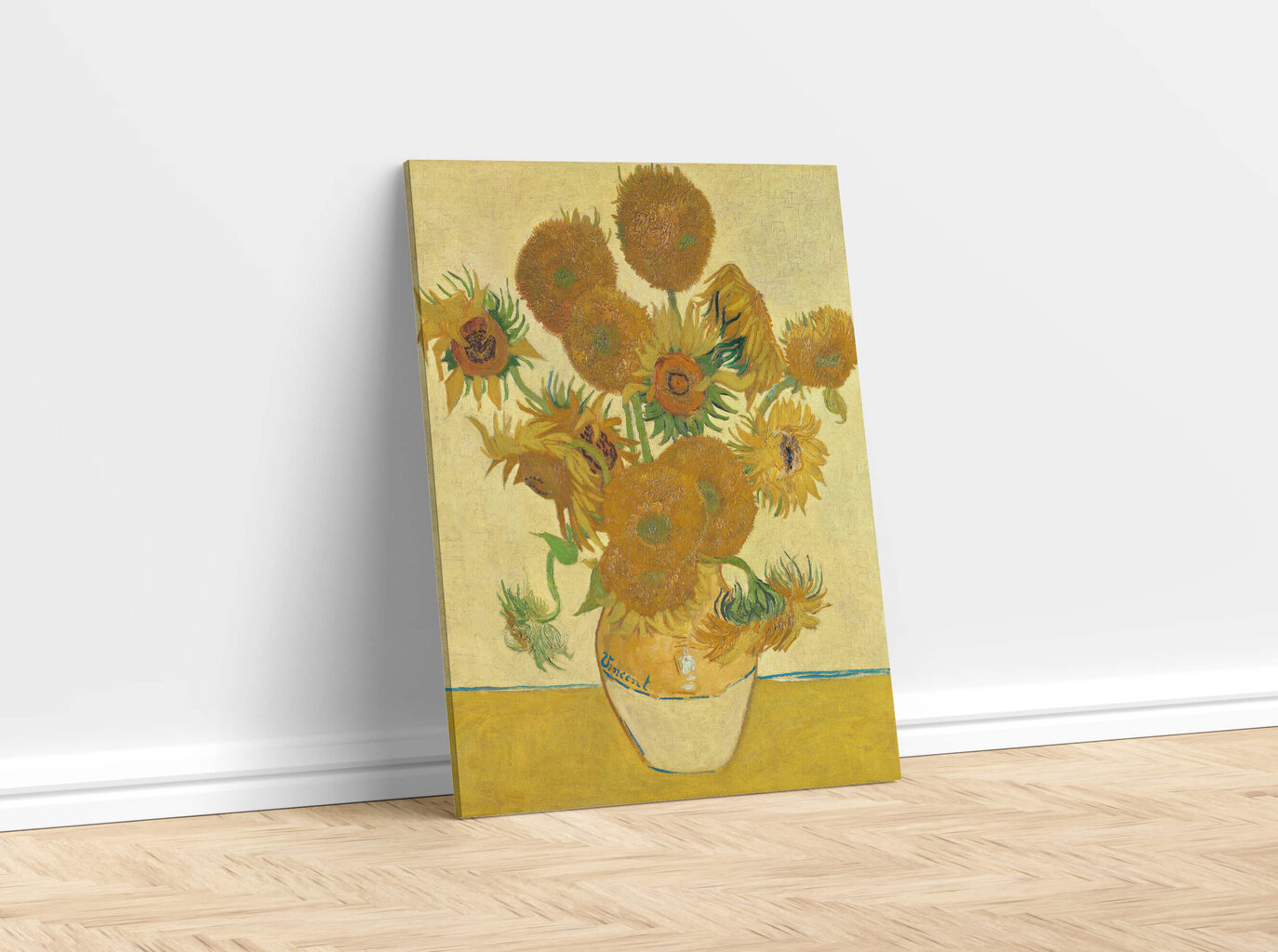 Reprodukcija Saulespuķes (Vinsents van Gogs), 40x60 cm cena un informācija | Gleznas | 220.lv