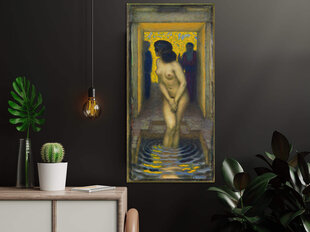 Reprodukcija Sjuzanna vannā (Francis fon Štuks), 80x40 cm cena un informācija | Gleznas | 220.lv