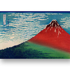 Reprodukcija Smalks vējš, skaidrs rīts (Kacušika Hokusai), 100x70 cm цена и информация | Картины | 220.lv