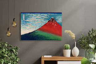 Репродукция Прекрасный ветер, ясное утро (Кацусика Хокусай), 100x70 см цена и информация | Картины | 220.lv
