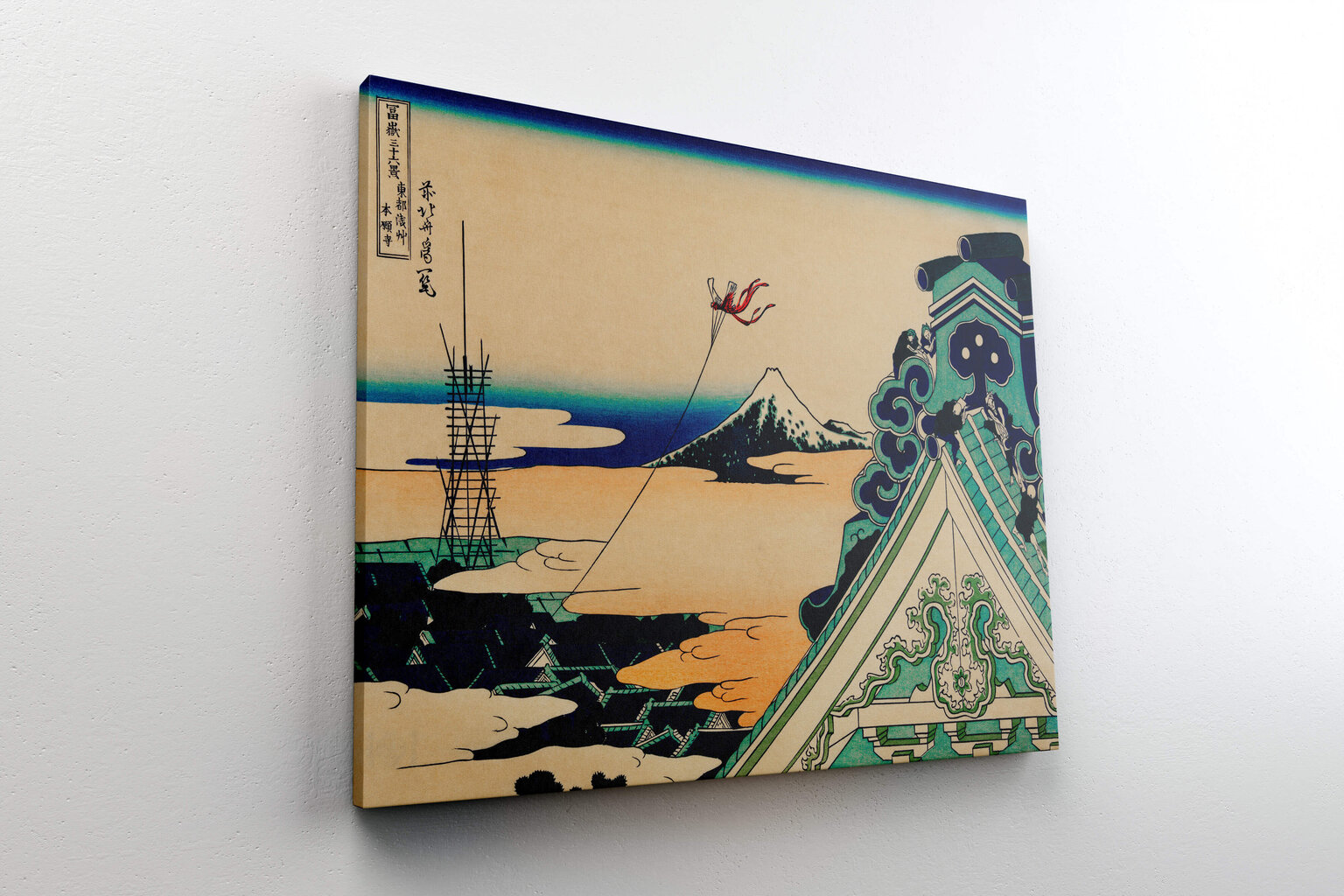 Reprodukcija Toto Asakusa Hongandzi (Kacušika Hokusai), 60x80 cm cena un informācija | Gleznas | 220.lv