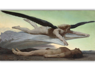 Reprodukcija Vienlīdzība nāves priekšā (Viljams Bugro), 80x40 cm cena un informācija | Gleznas | 220.lv