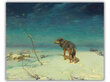 Reprodukcija Vientuļais vilks (Alfrēds fon Verušs-Kovaļskis), 40x35 cm цена и информация | Gleznas | 220.lv