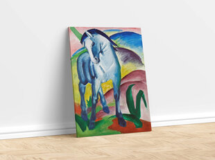 Репродукция Синяя лошадь I (Франц Марк), 100x70 см. цена и информация | Картины | 220.lv