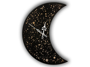 Sienas pulkstenis Pusmēness, 40 cm - Wolf Kult cena un informācija | Pulksteņi | 220.lv