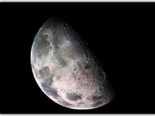 Картина Луна, 100x70 см цена и информация | Картины | 220.lv