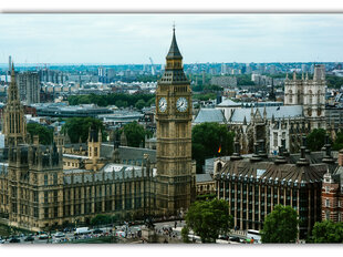 Glezna Londonas panorāma, 40x60 cm cena un informācija | Gleznas | 220.lv