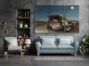 Glezna 3 daļas Guļošā čigāniete, Anrī Ruso, 150x100 cm, Wolf Kult cena un informācija | Gleznas | 220.lv