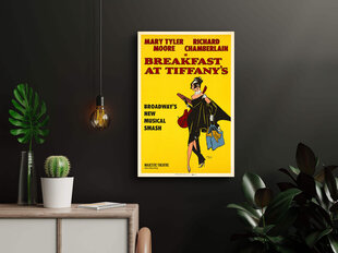Винтажный плакат Завтрак у Тиффани, 42x59 см (A2), цена и информация | Картины | 220.lv