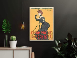 Vintāžas plakāts Šampanietis no Rošegre, 42x59 cm (A2), cena un informācija | Gleznas | 220.lv