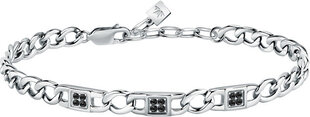 Morellato Уникальный стальной браслет для мужчин Catene SATX06 цена и информация | Мужские украшения | 220.lv