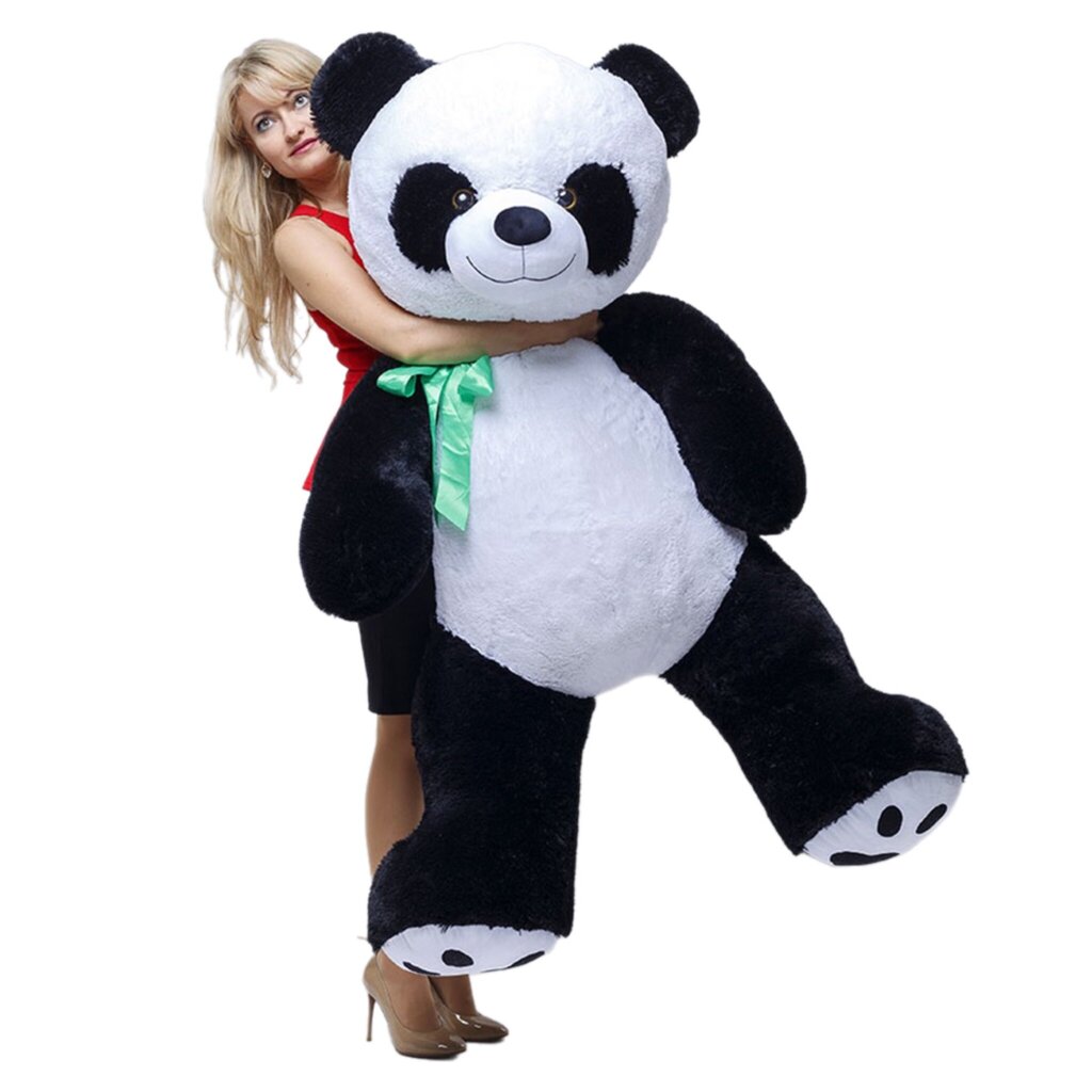 Plīša lācis "Panda", 175 cm cena un informācija | Mīkstās (plīša) rotaļlietas | 220.lv