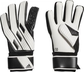 Перчатки вратарские Adidas Tiro League, белый цвет цена и информация | Тренировочные перчатки. Размер 5 | 220.lv