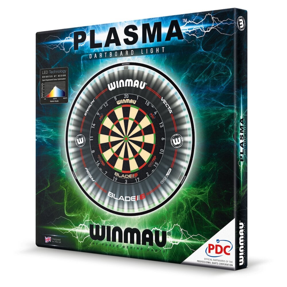 Apgaismojums mērķim Winmau Plasma cena un informācija | Šautriņmešana, dārts | 220.lv