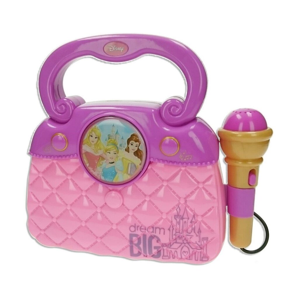 Karaoke ar mikrofonu Reig Disney Princess, rozā цена и информация | Rotaļlietas meitenēm | 220.lv