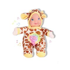 Lelle ar skaņu Reig žirafe 35 cm cena un informācija | Rotaļlietas meitenēm | 220.lv