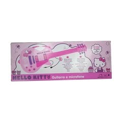 Bērnu ģitāra Hello Kitty Mikrofons, rozā, elektronika cena un informācija | Attīstošās rotaļlietas | 220.lv