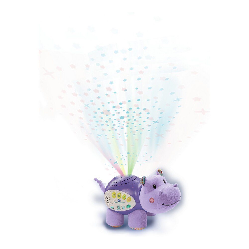 Projektors Vtech Hippo (FR) Violets цена и информация | Rotaļlietas zīdaiņiem | 220.lv
