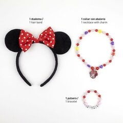 Набор аксессуаров для девочек Minnie Mouse 246714, красный цена и информация | Аксессуары для детей | 220.lv