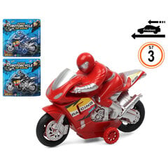 Rotaļu motocikls ar braucēju, 3+ g cena un informācija | Rotaļlietas zēniem | 220.lv