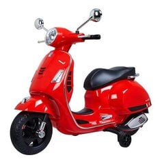 Vienvietīgs elektriskais motocikls Vespa Sarkans 30W cena un informācija | Bērnu elektroauto | 220.lv