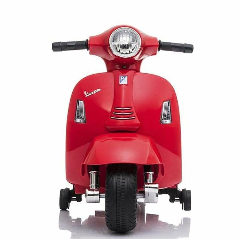 Elektromotocikls MINI VESPA, sarkans cena un informācija | Bērnu elektroauto | 220.lv