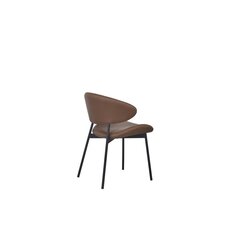 Обеденный стул DKD Home Decor Коричневый Полиуретан Металл (57 x 57 x 77 cm) цена и информация | Стулья для кухни и столовой | 220.lv