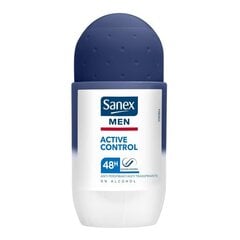 Rullīša dezodorants Men Active Control Sanex 50 ml cena un informācija | Dezodoranti | 220.lv
