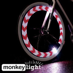 Monkey Light M210 krāsains lukturis ar rakstu cena un informācija | Velo lukturi un atstarotāji | 220.lv