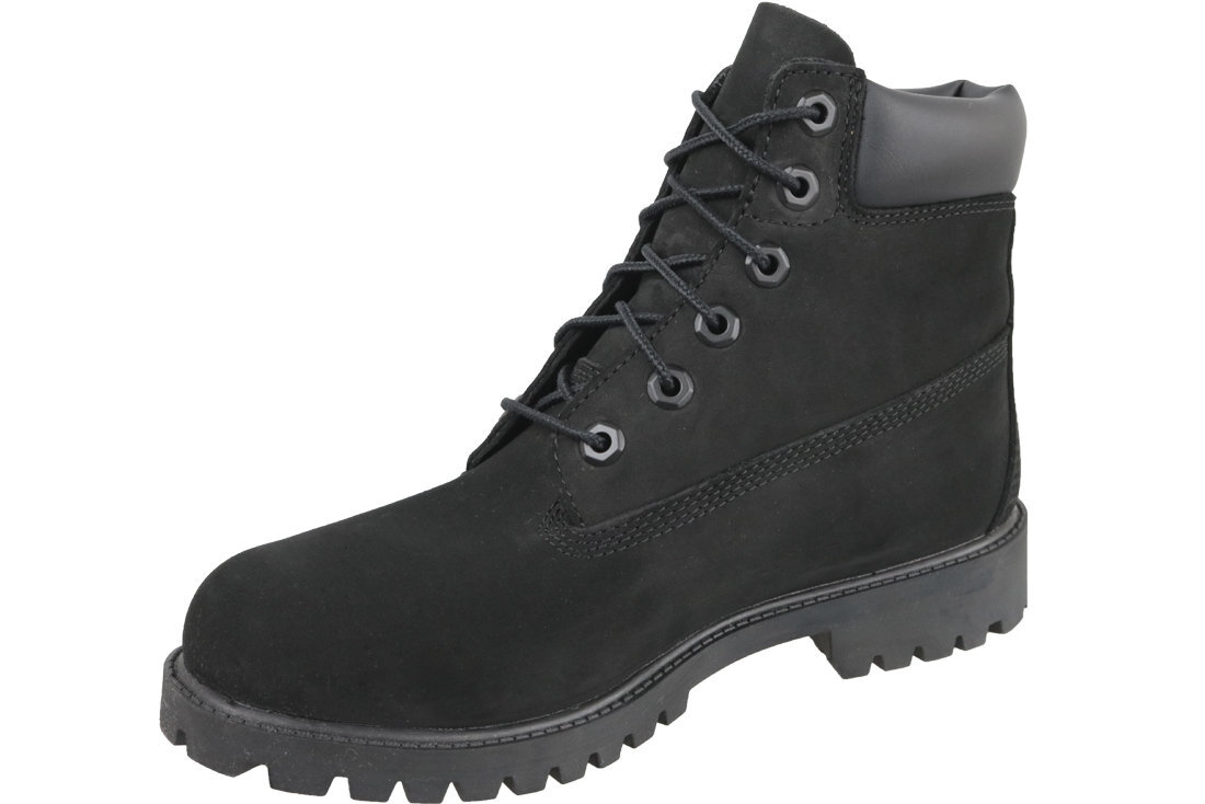 Zābaki bērniem Timberland 6 In Premium Boot 12907, melni cena un informācija | Bērnu zābaki | 220.lv