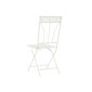 Dārza krēsls DKD Home Decor, Metāla, (40 x 48 x 93 cm), balts cena un informācija | Dārza krēsli | 220.lv