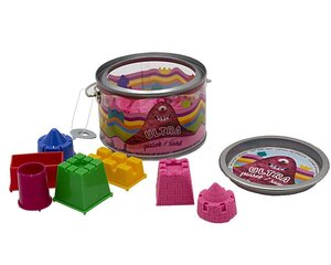Epee Песок Ultra Magic Sand 200 г 5 формочек Замок фиолетовый цена и информация | Развивающие игрушки | 220.lv