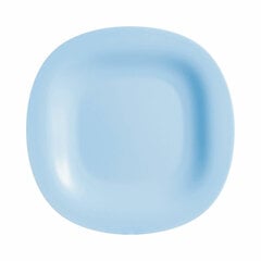 Plakanais šķīvis Luminarc Carine Zils Stikls (Ø 27 cm) cena un informācija | Trauki, šķīvji, pusdienu servīzes | 220.lv