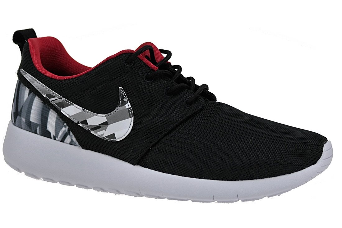 Sporta apavi meitenēm Nike Roshe One Print GS, melni, 40 cena | 220.lv