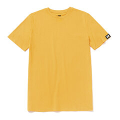 Vīriešu t-krekls CAT 1510590 dzeltens cena un informācija | Vīriešu T-krekli | 220.lv