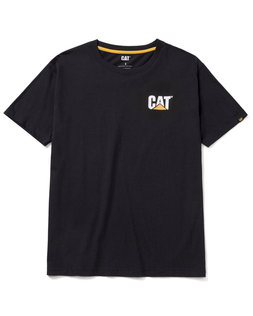 Vīriešu t-krekls CAT W05324 melns cena un informācija | Vīriešu T-krekli | 220.lv