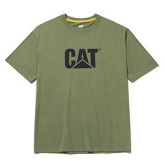 Vīriešu t-krekls CAT 1510305 chive цена и информация | Мужские футболки | 220.lv