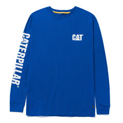 Vīriešu krekls CAT 1510034 zils цена и информация | Мужские футболки | 220.lv
