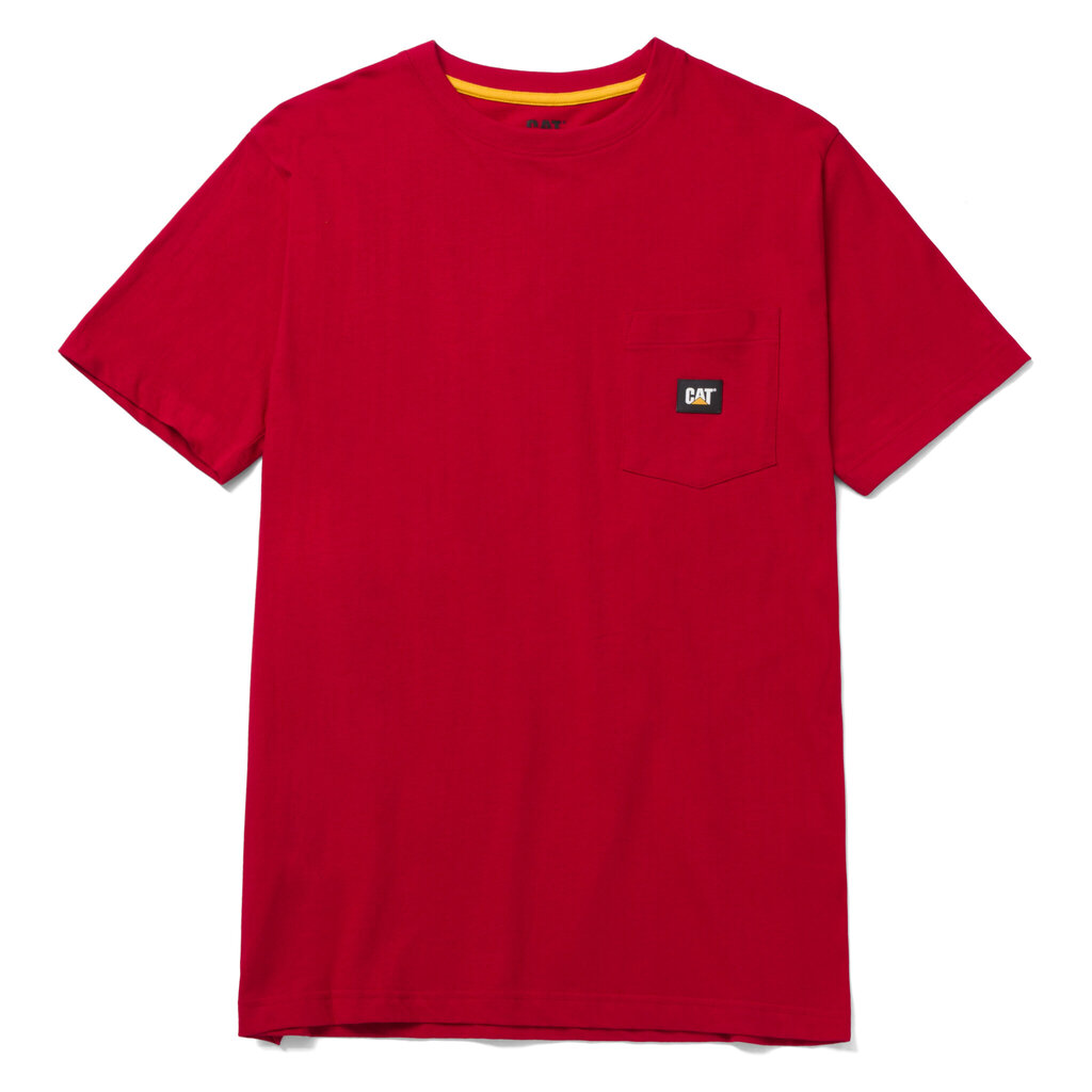 Vīriešu t-krekls CAT 1010015 sarkans цена и информация | Vīriešu T-krekli | 220.lv