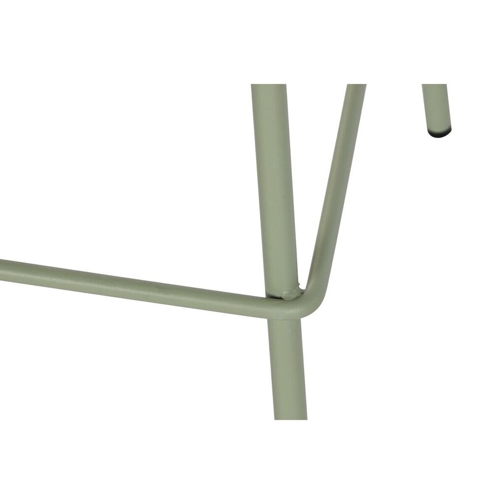 Dkd Home Decor taburete Metāls Zaļš polipropilēns (46 x 46 x 93 cm) cena un informācija | Virtuves un ēdamistabas krēsli | 220.lv