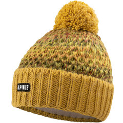 Женская зимняя шапка Alpinus Autiola ST18333, желтая цена и информация | Женские шапки | 220.lv