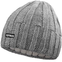 Alpinus Kemi cepure ST18330, gaiši pelēka cena un informācija | Vīriešu cepures, šalles, cimdi | 220.lv