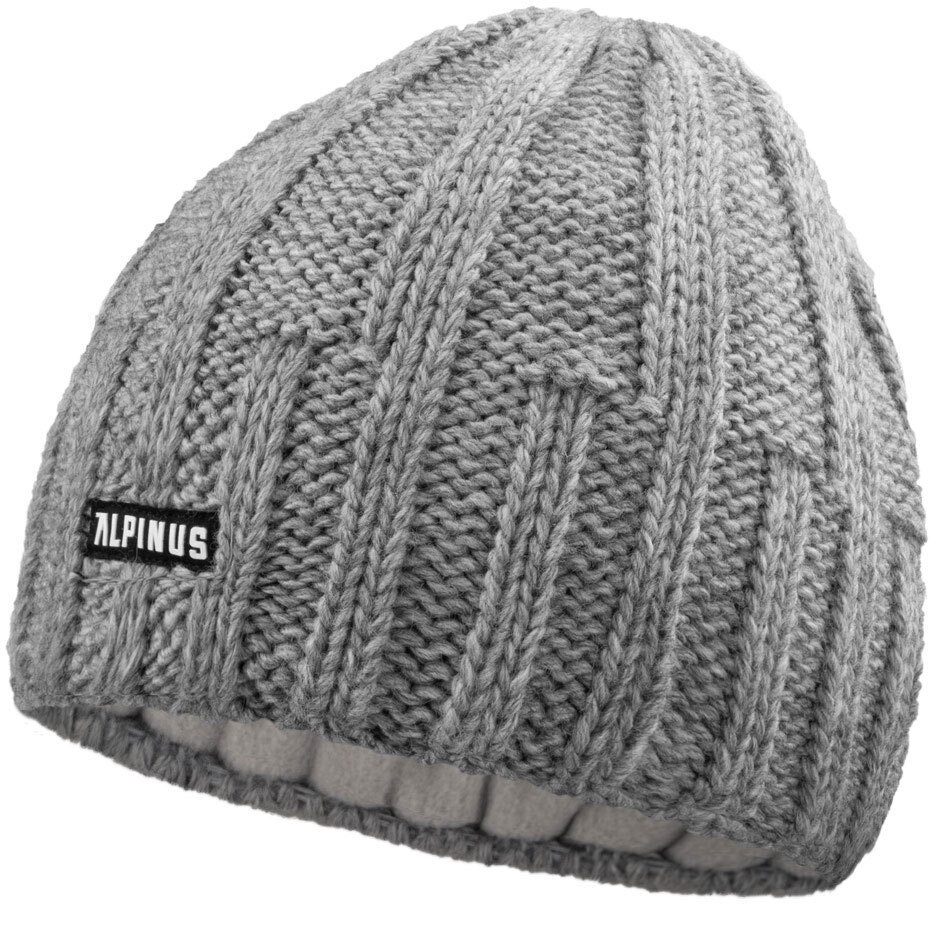 Alpinus Kemi cepure ST18330, gaiši pelēka цена и информация | Vīriešu cepures, šalles, cimdi | 220.lv