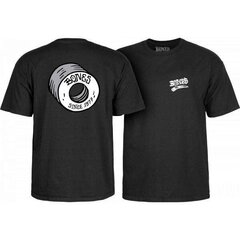 Bones Wheels t-krekls melns цена и информация | Женские футболки | 220.lv