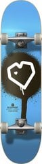 Skrituļdēlis Blueprint Spray Heart V2 Black/Black/White - 8" цена и информация | Скейтборды | 220.lv