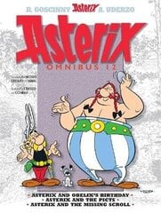 Asterix: Asterix Omnibus 12: Asterix and Obelix's Birthday, Asterix and The Picts, Asterix and The Missing Scroll cena un informācija | Grāmatas pusaudžiem un jauniešiem | 220.lv