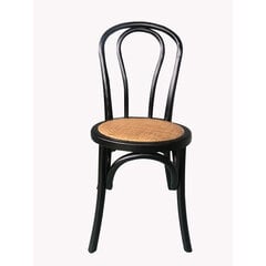 Обеденный стул DKD Home Decor Чёрный ротанг Древесина вяза (43 x 44 x 89 cm) цена и информация | Стулья для кухни и столовой | 220.lv