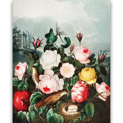 Репродукция Розы (Роберт Джон Торнтон (1808)), 100x70 см цена и информация | Картины | 220.lv